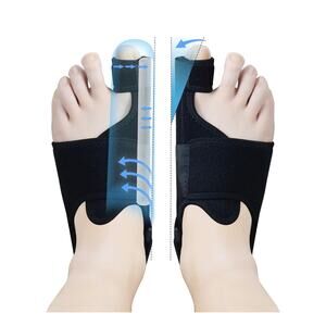 1 Pair Foot Bunion Corrector for Women & Men, Night Bunion Splint,